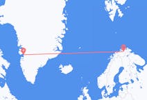出发地 格陵兰出发地 伊卢利萨特目的地 挪威拉克塞尔夫的航班