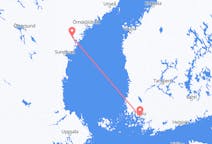 Flights from Kramfors Municipality, Sweden to Turku, Finland