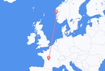 Flyrejser fra Limoges til Bergen