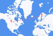 Loty z Saskatoon w Kanadzie do Luleå w Szwecji