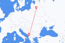 Flyg från Tirana till Vilnius