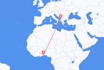 Flights from Lomé to Tirana