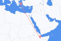 埃塞俄比亚出发地 吉吉加飞往埃塞俄比亚目的地 Paros的航班