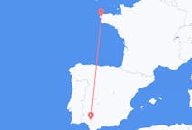 Flyg från Sevilla till Brest