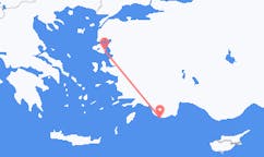 Flights from Kastellorizo, Greece to Mytilene, Greece
