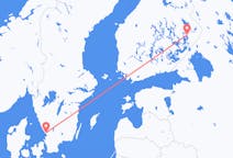 Flights from Joensuu, Finland to Halmstad, Sweden