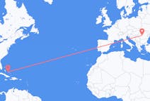 Flyreiser fra George Town, Bahamas til Sibiu, Romania