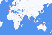 Flyrejser fra Mount Isa til Lissabon
