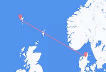 Flights from Aalborg, Denmark to Sørvágur, Faroe Islands