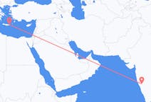 Flights from Hubli, India to Sitia, Greece