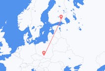 Flyrejser fra Katowice, Polen til Lappeenranta, Finland