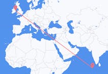 Flyg från Malé, Maldiverna till Dublin, Irland
