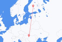 Fly fra Oradea til Jyväskylä