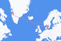 Flyg från Malmö, Sverige till Kangerlussuaq, Grönland