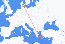 Flights from Heraklion, Greece to Rostock, Germany