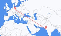 Flyg från Rajkot, Indien till Leipzig, Tyskland