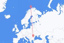 ตั๋วเครื่องบินจากเมืองHasvikไปยังเมืองบูคาเรสต์