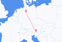 Flyreiser fra Hannover, Tyskland til Klagenfurt, Østerrike