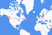 Flights from Comox, Canada to Katowice, Poland