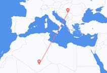 Flyreiser fra Tamanrasset, Algerie til Beograd, Serbia