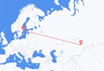 Flyreiser fra Semej, Kasakhstan til Stockholm, Sverige