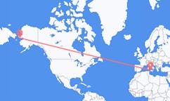 Loty z Nome, Stany Zjednoczone do Trapani, Włochy