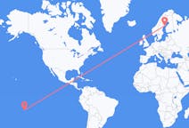 Flights from Fakarava, French Polynesia to Umeå, Sweden
