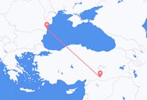 Loty z Şanlıurfa, Turcja do Konstanca, Rumunia
