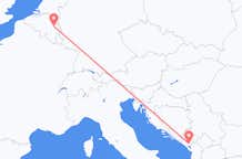 Vluchten uit Luik, België naar Podgorica, Montenegro
