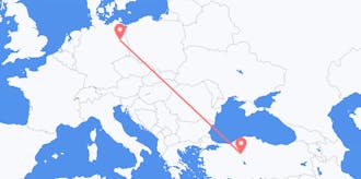 Flights from Germany to Turkey