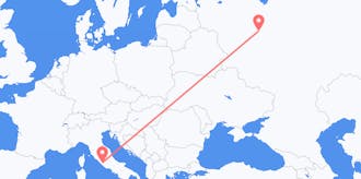 Flights from Italy to Russia