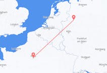 Flyg från Paris, Frankrike till Münster, Tyskland