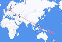 Flyreiser fra Port Vila, til Gdańsk