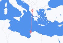 Flyrejser fra Benghazi til Ioannina