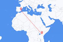 Flyrejser fra Nairobi til Alicante