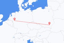 Flyreiser fra Rzeszów, Polen til Düsseldorf, Tyskland