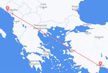 Lennot Tivatista Antalyaan