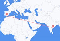 Flyrejser fra Rajahmundry, Indien til Málaga, Spanien