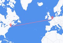 Flights from Boston, the United States to Ostend, Belgium