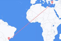 Flyreiser fra Joinville, Brasil til Antalya, Tyrkia