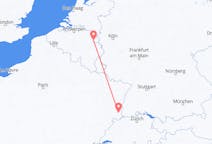 Flights from Maastricht, the Netherlands to Basel, Switzerland