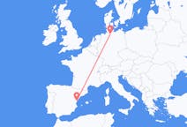 Flyreiser fra Hamburg, Tyskland til Castelló de la Plana, Spania