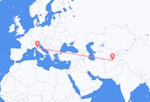 Flyrejser fra Mazar-e Sharif, Afghanistan til Firenze, Italien