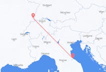 Flights from Rimini, Italy to Basel, Switzerland