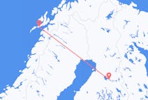 Flüge von der Stadt Svolvær in die Stadt Kajaani