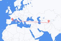 Flights from Dushanbe, Tajikistan to Barcelona, Spain