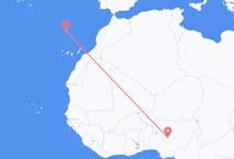 Flyg från Abuja, Nigeria till Funchal, Portugal