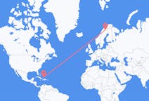 Vols de Providenciales, îles Turques-et-Caïques pour Kiruna, Suède