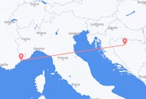 Flyrejser fra Banja Luka til Nice