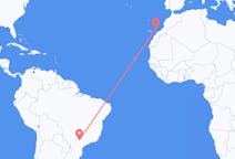 Fly fra Marília til Lanzarote